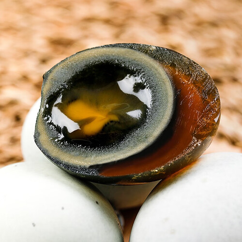 神丹 松花皮蛋 溏心鸭皮蛋58g/枚 15枚 33.9元(需用券,多重优惠券)-聚