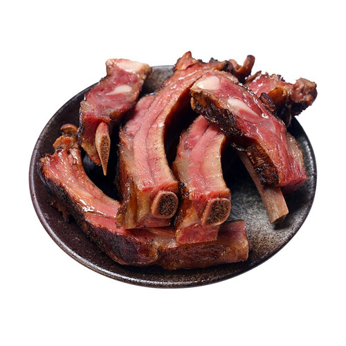 味古蜀腊排骨400克四川农家自制特产烟熏腊排骨古蜀味道风干咸排骨