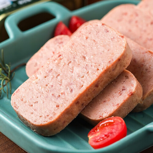 梅林方便食品 maling 梅林 清真 牛肉午餐肉罐头 340g*3 新老包装交替