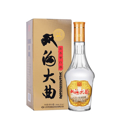双沟白酒 双沟 大曲 名玻 46%vol 浓香型白酒 480ml*6瓶 整箱装多少钱
