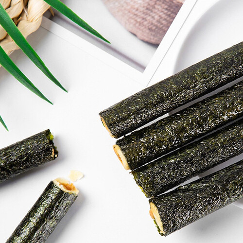 韩世 海苔肉松卷桶装200g 嗨爆夹心海苔脆即食办公室儿童休闲零食 26.