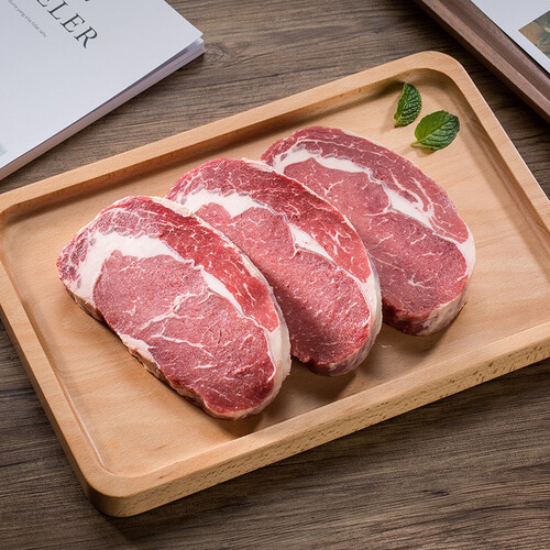 农夫好牛安格斯眼肉牛排180g1片原切牛排谷饲眼肉100天牛肉生鲜健身