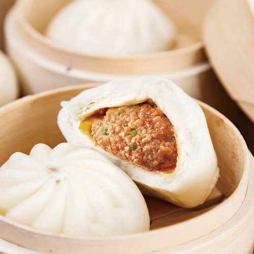 巴比鲜汁肉包70g16只共1120g包子儿童早餐面点生鲜速冻食品