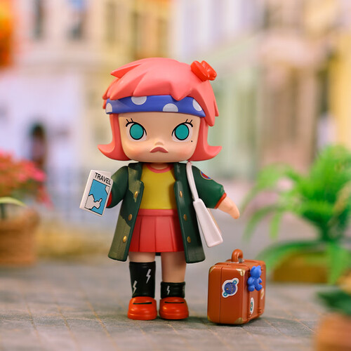 mart)潮流盲盒 pop mart 泡泡玛特 molly幻想流浪记系列手办盲盒潮玩