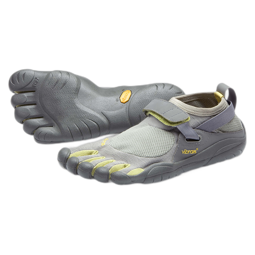 vibram五指鞋晨跑夜跑赤足鞋轻便透气跑步鞋健身休闲运动鞋kso银灰色