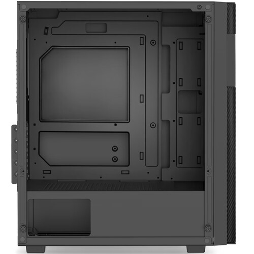 鑫谷segotep阔斧5黑色台式电脑机箱matx位玻璃侧透240水冷铁网孔散热