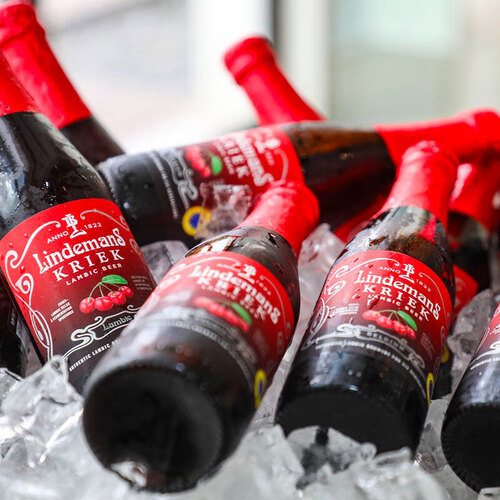 林德曼lindemans樱桃精酿果啤啤酒250ml6瓶整箱装比利时原瓶进口
