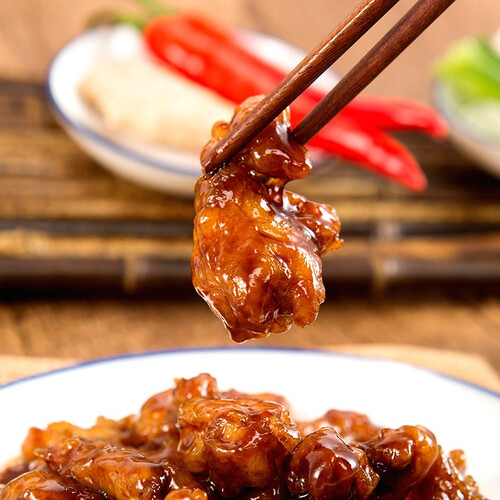 知味观糖醋里脊250g速冻菜肴快手菜速食方便菜半成品菜预制菜生鲜自营