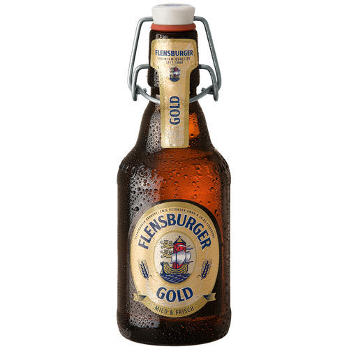 弗林博格( flensburger) 金啤酒 330ml*6瓶 整箱装 德国原装进口 99元
