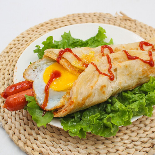 草帽兄弟面点 静益乐源 原味手抓饼 80g*30片装多少钱-聚超值