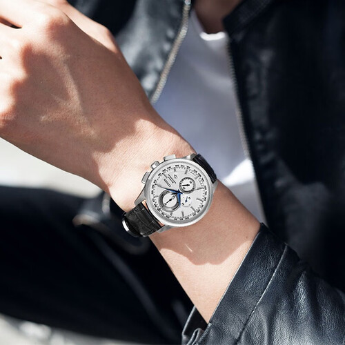 西铁城citizen手表光动能人工蓝宝石镜面防水时尚商务男表at811011a