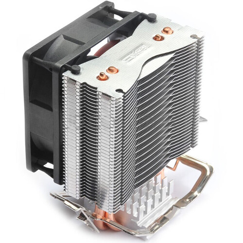 超频三(pccooler)红海mini cpu散热器(多平台/2热管/红海迷你/8cm风扇