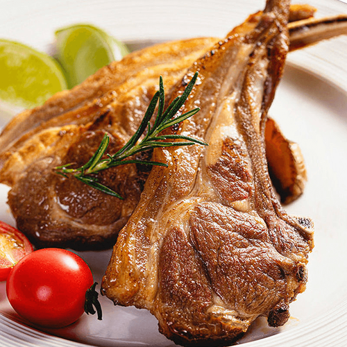 拾小鹿羊肉 plus会员:shixiaolu 拾小鹿 原切法式战斧羊排 1包(6片)