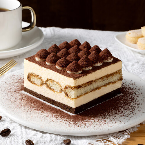 俏侬提拉米苏蛋糕195g乳脂鲜奶蛋糕下午茶糕点新鲜蛋糕圣诞点心