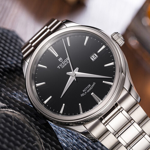 帝舵(tudor)瑞士手表男风尚系列自动机械男士腕表 12700-65070黑色