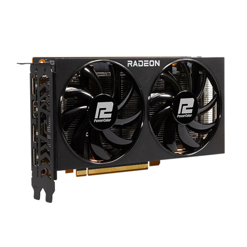 撼讯显卡 powercolor 撼讯 rx 6600 竞技 显卡 8gb 黑色多少钱-聚超值