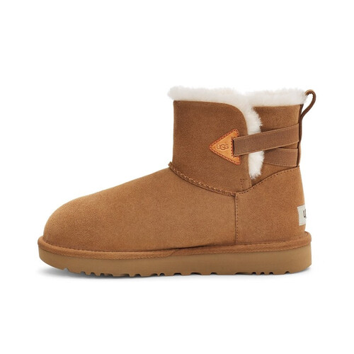 ugg2022冬季新款女士靴子休闲平底经典低帮短筒雪地靴1127390che栗子