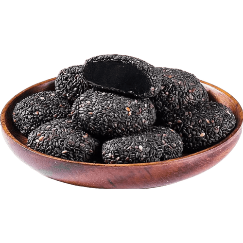 壹得利五黑麻薯芝麻粗粮饱腹营养糕点网红代餐零食整箱 五黑麻薯