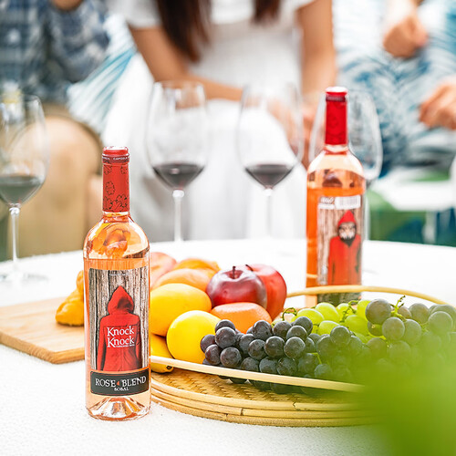 奥兰葡萄酒 奥兰酒庄 奥兰小红帽红酒桃红葡萄酒750ml*6 整箱装 年货