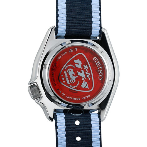 精工seiko手表5号系列本田超级幼兽合作限量款100米防水运动机械男士