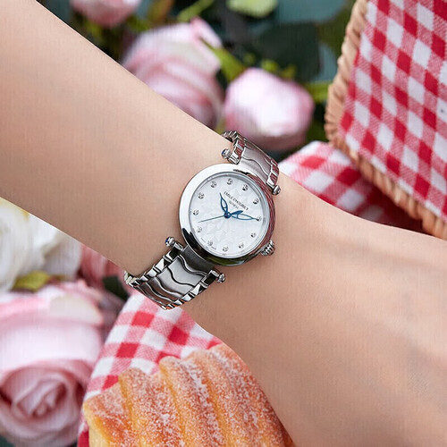 艾米龙emilechouriet瑞士手表净雅fairlady钻石石英表女表礼物送女友