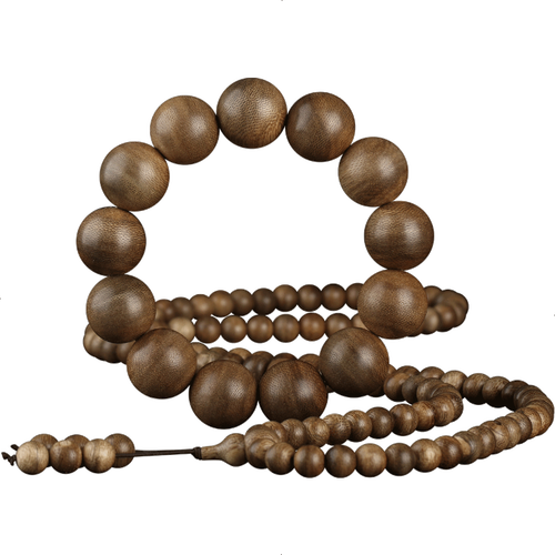 木之森加里曼丹沉香手串念珠木佛珠天然老料情侣款送礼18mm