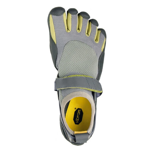 vibram五指鞋晨跑夜跑赤足鞋轻便透气跑步鞋健身休闲运动鞋kso银灰色