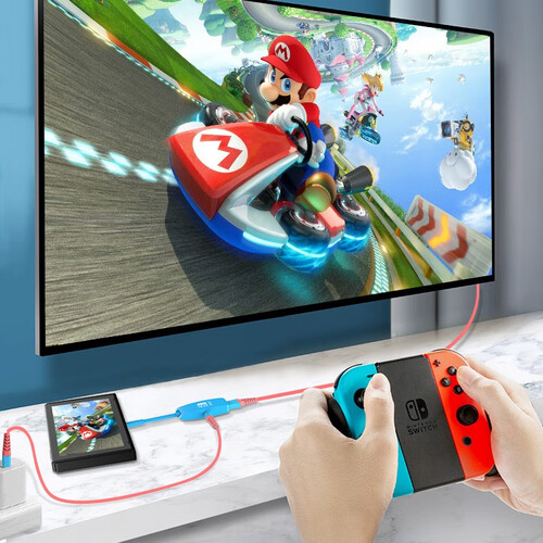 gopalaswitch底座扩展坞ns便携底座投屏拓展oled配件游戏视频转换器