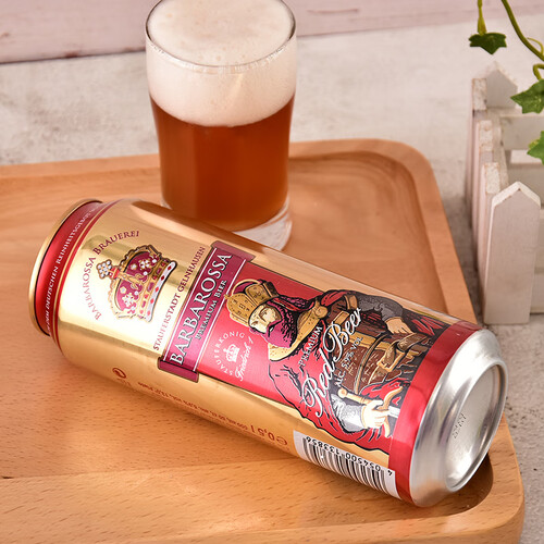 凯尔特人(barbarossa)红啤酒500ml*24听 整箱装 德国原装进口 134元
