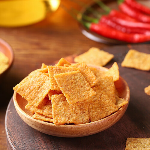 刺猬阿甘 网红锅巴多口味膨化休闲零食小吃怀旧童年零食小吃 麻辣味