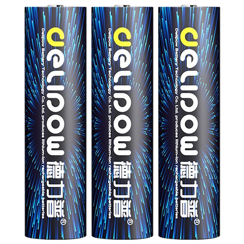 德力普delipow18650锂电池大容量37v充电电池适用于强光手电筒头灯