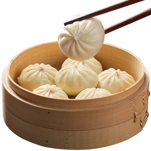 包速冻早餐半成品三明特产小吃手工鲜肉包子约26个/袋 藤椒鸡肉小笼包