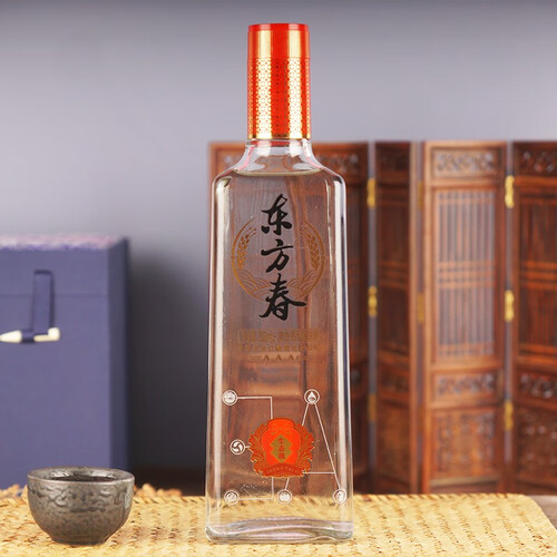 东方春白酒 plus会员:东方春 3a 52%vol 复合香风味白酒 500ml 单瓶装