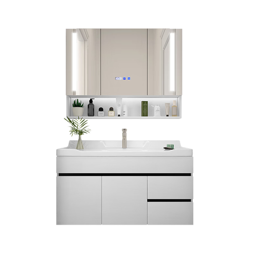 佐仓浴室柜 佐仓 智能浴室柜 60cm标准款-配黑方龙头-活动款多少钱-聚