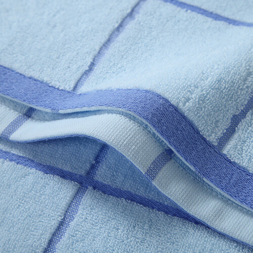 新亚浴巾纯棉吸水亲肤浴巾男女洗澡大毛巾 浅蓝色 68*135cm 29.