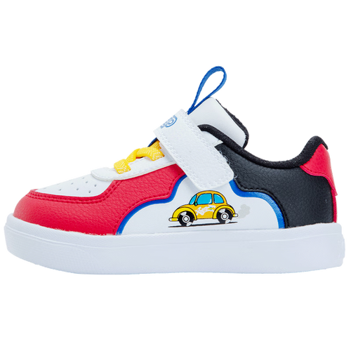 特步(xtep)童鞋板鞋幼童男童时尚拼色设计儿童潮流户外运动鞋