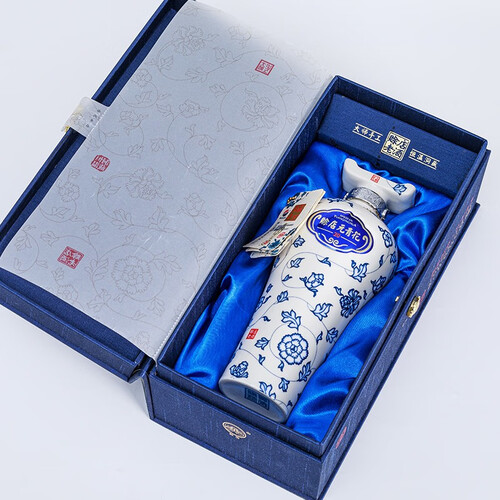 赊店老酒 元青花洞藏年份20 河南名酒 浓香型白酒整箱装 52度 500ml*6