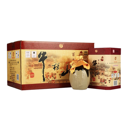 牛栏山白酒 niulanshan 牛栏山 百年陈酿 三牛 36%vol 浓香型白酒 400