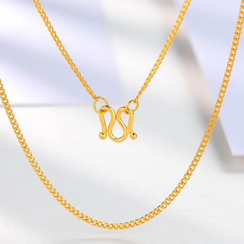 潮宏基(chj jewellery)黄金素链 chj jewellery 潮宏基 cx0001201400