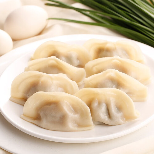 三全水饺/馄饨 限地区,plus会员:三全 韭菜鸡蛋 素水饺 450g*4袋 套装