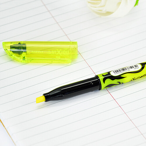 百乐(pilot) 摩磨擦可擦荧光笔记号笔 摩磨擦彩色可擦荧光笔斜头 sw