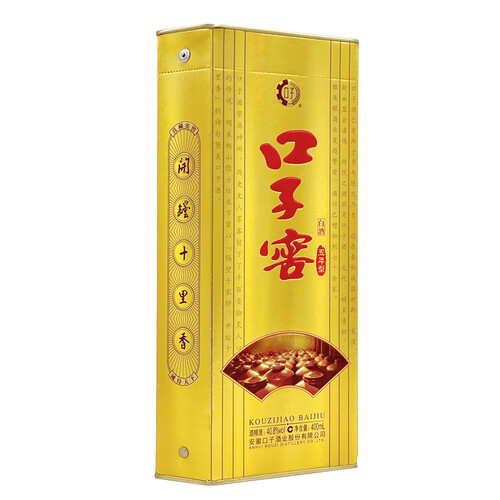 口子窖五年型兼香型白酒408度400ml单瓶装口子酒粮食酒
