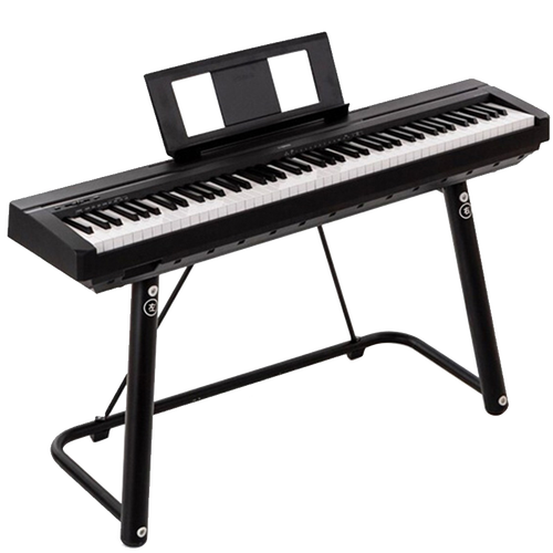 雅马哈(yamaha)电钢琴 yamaha 雅马哈 p48b电钢琴 稳固u架 原装单踏