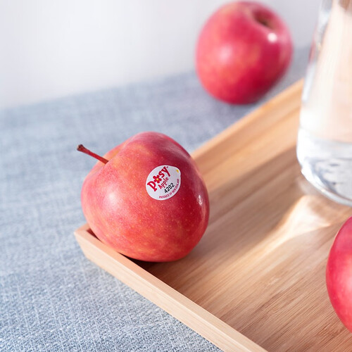 京鲜生新西兰posy小花苹果12粒礼盒装特级单果120150g生鲜水果