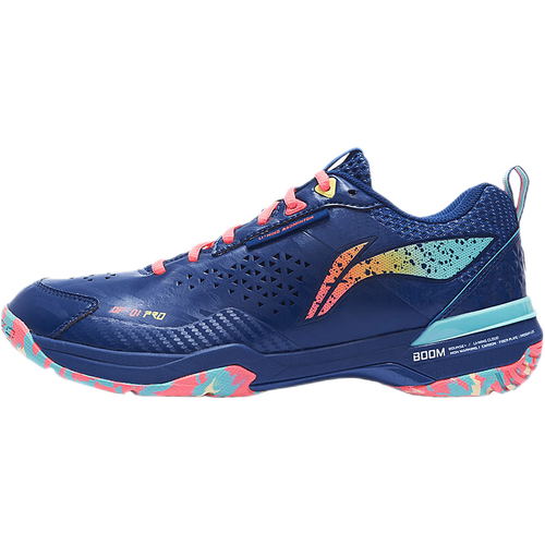 李宁刀锋pro丨羽毛球鞋男女同款防滑减震抗扭稳定支撑碳板专业比赛鞋