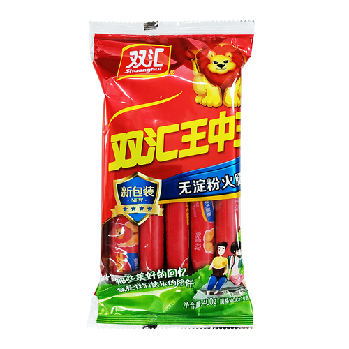 双汇(shuanghui)【双汇】王中王无淀粉火腿肠600g香肠肉类休闲零食