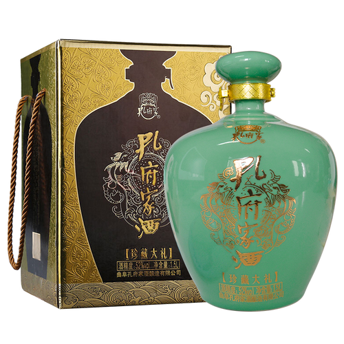 孔府家白酒 孔府家酒 珍藏大礼 52%vol 浓香型白酒 1500ml 单瓶装多少