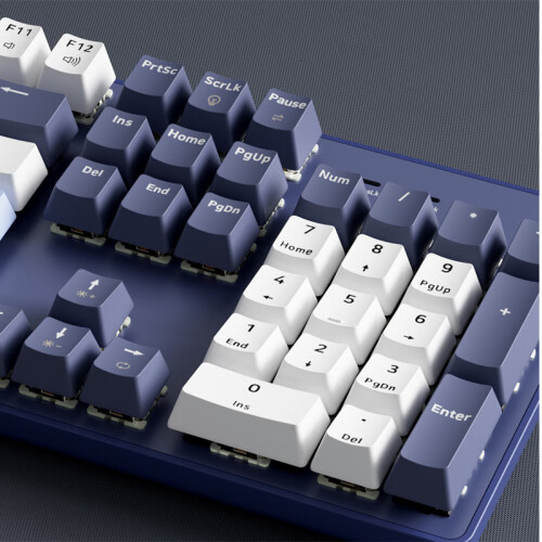 京东京造 jz104有线机械键盘 104键背光黄轴有线键盘 pbt键帽 游戏