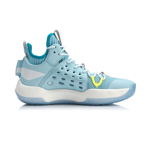 李宁篮球鞋 li-ning 李宁 音速6 男子篮球鞋 aban021-6 白黑 42多少钱