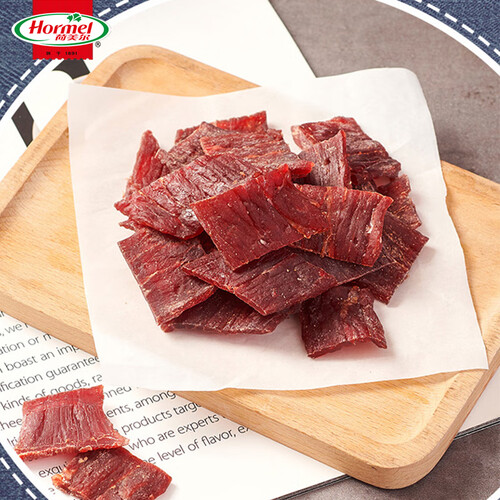 荷美尔(hormel)轻享薄切牛肉干/萨拉米肠办公室休闲零食牛肉干肉铺网